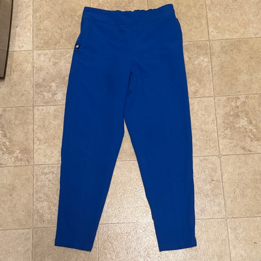 JAANUU ROYAL BLUE SCRUB PANTS XS
